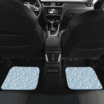 Cute Sheep Pattern Print Front and Back Car Floor Mats