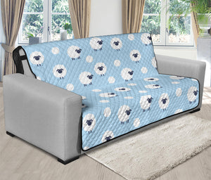 Cute Sheep Pattern Print Futon Protector