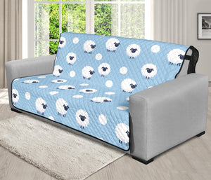 Cute Sheep Pattern Print Futon Protector