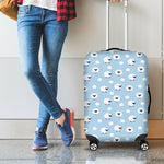 Cute Sheep Pattern Print Luggage Cover