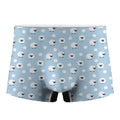 Cute Sheep Pattern Print Men's Boxer Briefs