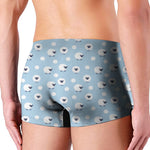 Cute Sheep Pattern Print Men's Boxer Briefs