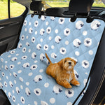 Cute Sheep Pattern Print Pet Car Back Seat Cover