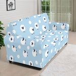 Cute Sheep Pattern Print Sofa Cover