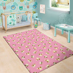 Cute Shih Tzu Pattern Print Area Rug