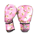 Cute Shih Tzu Pattern Print Boxing Gloves