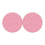 Cute Shih Tzu Pattern Print Car Coasters