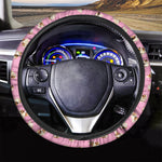 Cute Shih Tzu Pattern Print Car Steering Wheel Cover