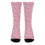 Cute Shih Tzu Pattern Print Crew Socks