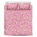 Cute Shih Tzu Pattern Print Duvet Cover Bedding Set