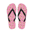 Cute Shih Tzu Pattern Print Flip Flops
