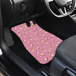 Cute Shih Tzu Pattern Print Front and Back Car Floor Mats