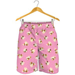 Cute Shih Tzu Pattern Print Men's Shorts