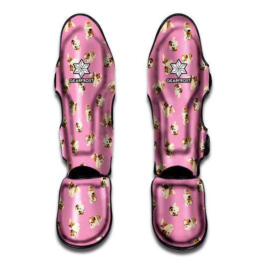 Cute Shih Tzu Pattern Print Muay Thai Shin Guard