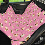 Cute Shih Tzu Pattern Print Pet Car Back Seat Cover