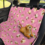 Cute Shih Tzu Pattern Print Pet Car Back Seat Cover