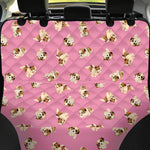 Cute Shih Tzu Pattern Print Pet Car Back Seat Cover
