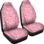 Cute Shih Tzu Pattern Print Universal Fit Car Seat Covers