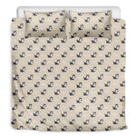 Cute Siberian Husky Pattern Print Duvet Cover Bedding Set