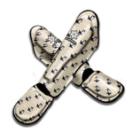 Cute Siberian Husky Pattern Print Muay Thai Shin Guard