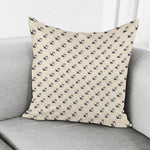 Cute Siberian Husky Pattern Print Pillow Cover