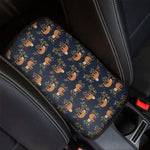 Cute Sloth Pattern Print Car Center Console Cover