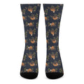 Cute Sloth Pattern Print Crew Socks