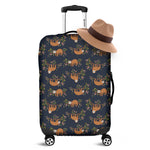 Cute Sloth Pattern Print Luggage Cover