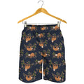 Cute Sloth Pattern Print Men's Shorts