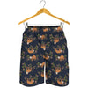 Cute Sloth Pattern Print Men's Shorts