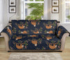 Cute Sloth Pattern Print Sofa Protector