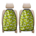 Cute Smiley Cow Pattern Print Car Seat Organizers