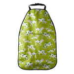 Cute Smiley Cow Pattern Print Car Seat Organizers