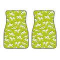 Cute Smiley Cow Pattern Print Front Car Floor Mats