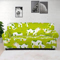 Cute Smiley Cow Pattern Print Sofa Cover