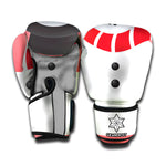 Cute Snowman Print Boxing Gloves