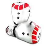 Cute Snowman Print Boxing Gloves