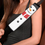 Cute Snowman Print Car Seat Belt Covers