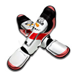 Cute Snowman Print Muay Thai Shin Guard