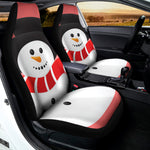 Cute Snowman Print Universal Fit Car Seat Covers