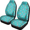 Cute Snowy Penguin Pattern Print Universal Fit Car Seat Covers