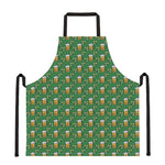 Cute St. Patrick's Day Pattern Print Apron