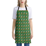 Cute St. Patrick's Day Pattern Print Apron