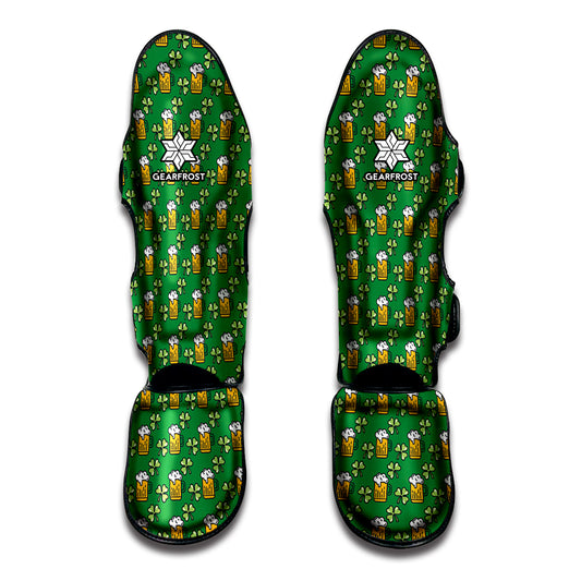 Cute St. Patrick's Day Pattern Print Muay Thai Shin Guard