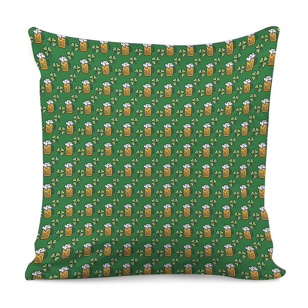 Cute St. Patrick's Day Pattern Print Pillow Cover
