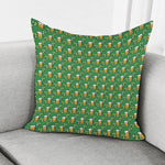 Cute St. Patrick's Day Pattern Print Pillow Cover