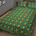 Cute St. Patrick's Day Pattern Print Quilt Bed Set