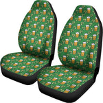 Cute St. Patrick's Day Pattern Print Universal Fit Car Seat Covers