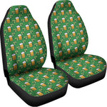 Cute St. Patrick's Day Pattern Print Universal Fit Car Seat Covers