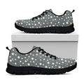 Cute Star Pattern Print Black Running Shoes
